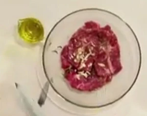 Flank steak with chimichurri